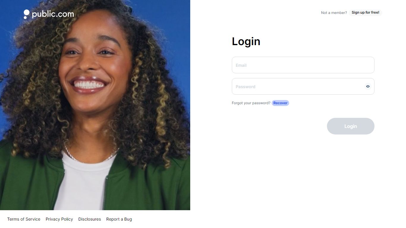 Login | Public.com